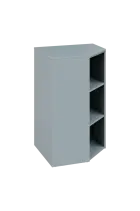 CV 3 - 7 skříň rohová, pravá, 1100x700x700, šedá